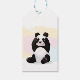 Baby Panda Gift Tags Geschenkanhänger