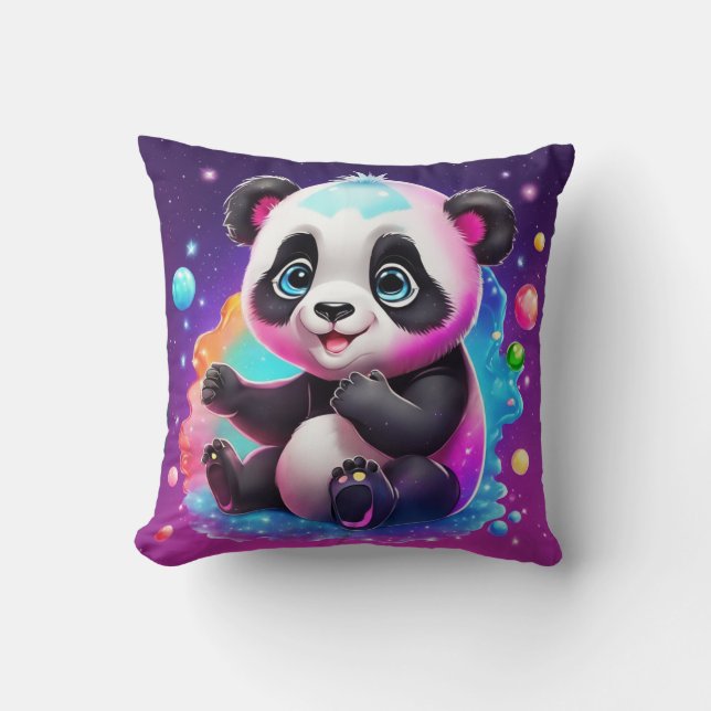 Baby Panda Kissen (Vorderseite)