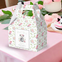 Baby Panda Peonies Jungle Baby Dusche Geschenkschachtel