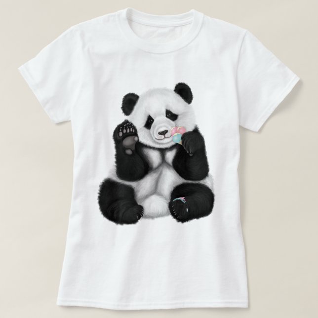Baby Panda T-Shirt (Design vorne)