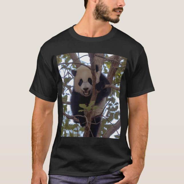 Baby Panda Xiao Qi Ji im National Zoo T-Shirt (Vorderseite)