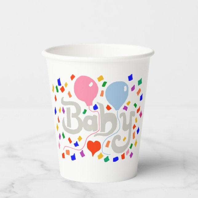 Baby Pappbecher (Vorderseite)