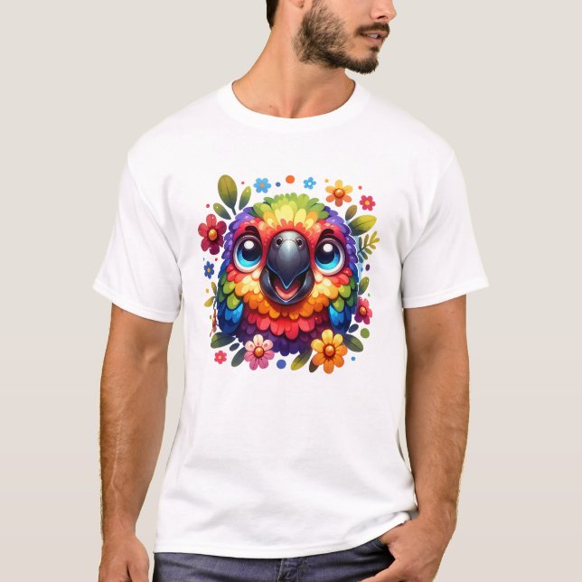 Baby Parrot T-Shirt (Vorderseite)
