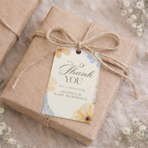 Baby-Party, Frühling, Blumen, Sommer, Geschlechtsn Geschenkanhänger