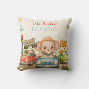 Baby-Party-Kissen Nursery-Dekoration Abenteuer Kissen