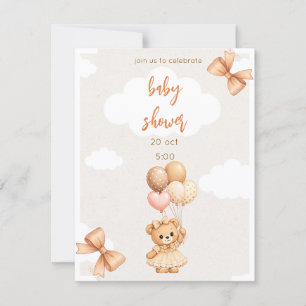 Baby-Party Mitteilungskarte