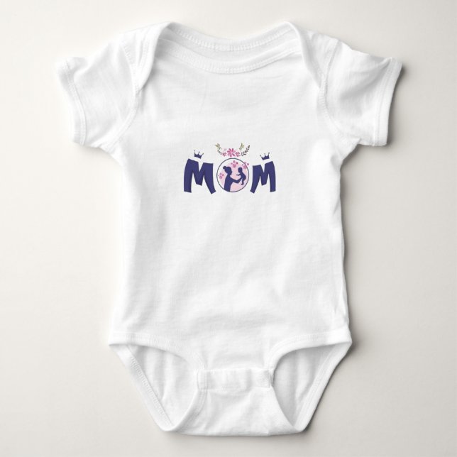 Baby-Passform-Anzug Baby Strampler (Vorderseite)
