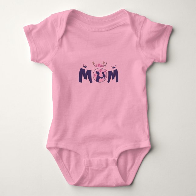 Baby-Passform-Anzug  Baby Strampler (Vorderseite)
