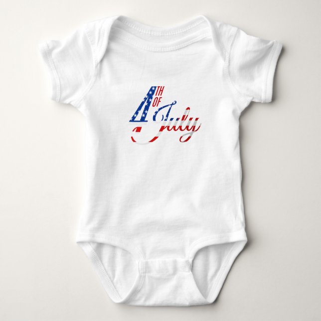 Baby Patriotic USA Baby Bodysuit Baby Strampler