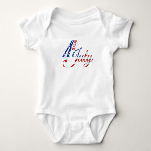 Baby Patriotic USA Baby Bodysuit Strampler