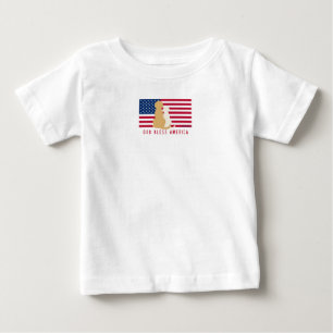 Baby-Patriotismus-T-Shirt Baby T-shirt