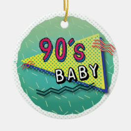 Baby Pattern Ornament der 90er Jahre