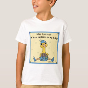 Baby Peacock Handsome als daddy T-Shirt