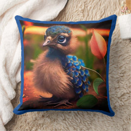 BABY PEACOCK KISSEN