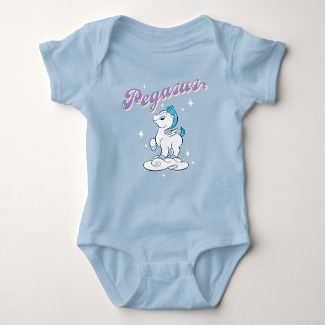 Baby Pegasus Baby-Body Baby Strampler (Vorderseite)