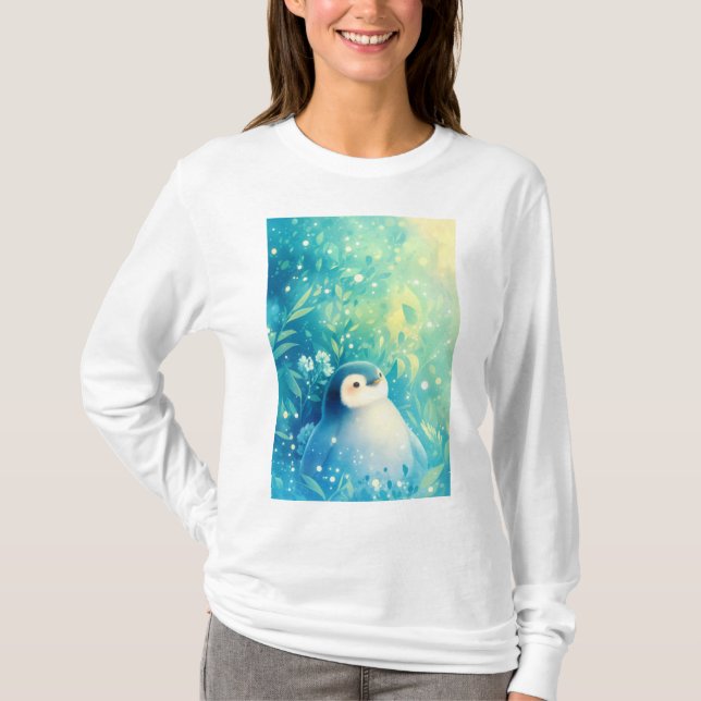 Baby Penguin Charm T-Shirt (Vorderseite)