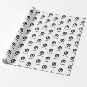 Baby Penguin Frohe Weihnachtswrapping Paper Geschenkpapier