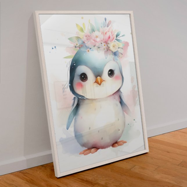 Baby Penguin Kinderzimmer Poster (Von Creator hochgeladen)
