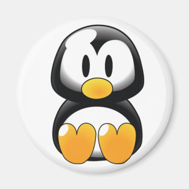 Baby_penguin Magnet (Vorne)