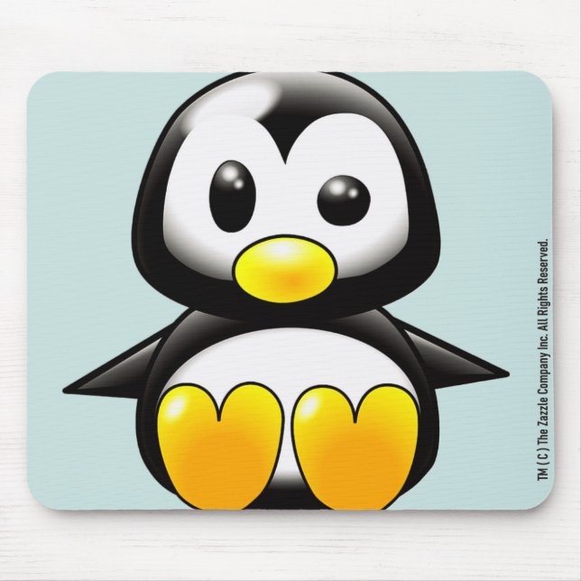 Baby Penguin Mousepad (Vorne)
