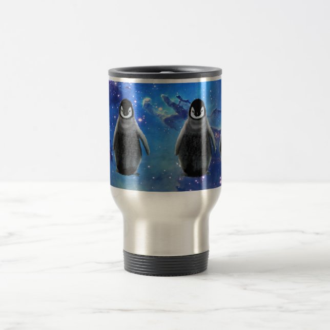BABY PENGUIN & STARS Tasse für Wildtiere (Mittel)