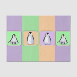 Baby Penguins Seidenpapier