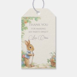 Baby Peter Rabbit Garden Geschenkanhänger