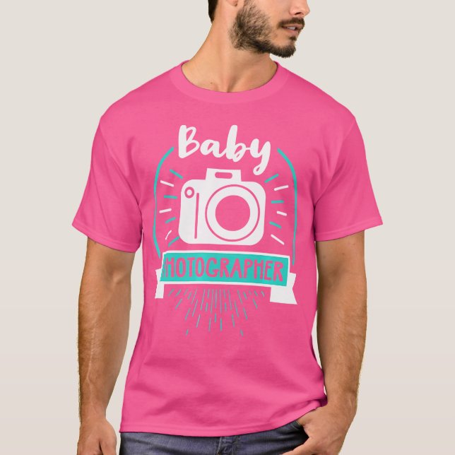 Baby Photographer Shirt Cute Baby Photography Gift (Vorderseite)