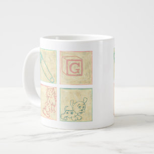 Baby Picture Blocks von Chariklia Zarris Jumbo-Tasse