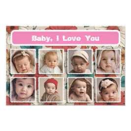 Baby Picture Frame, Foto Collage Keepake