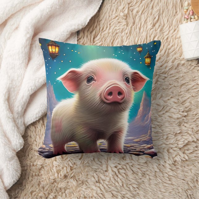 Baby Pig Kissen (Decke)