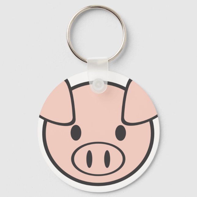 Baby Pig Schlüsselanhänger (Vorderseite)