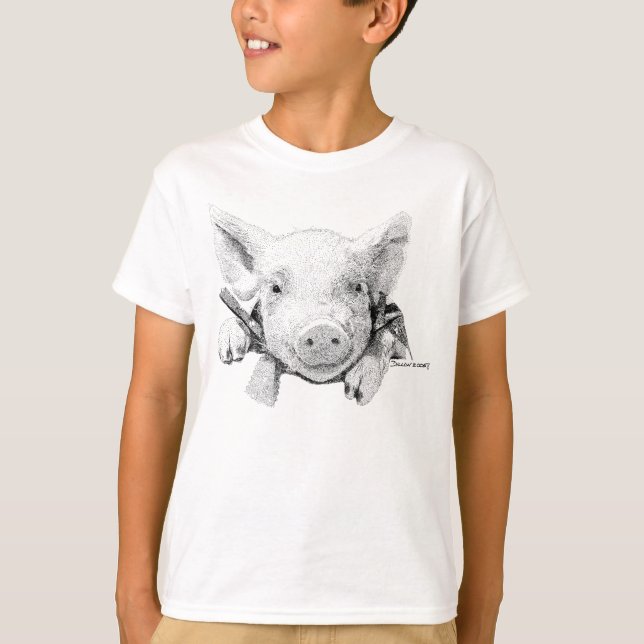 Baby Pig T-Shirt (Vorderseite)