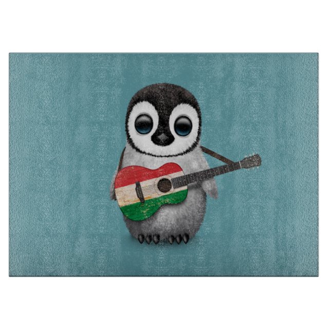Baby-Pinguin, der ungarisches Schneidebrett (Vorderseite)