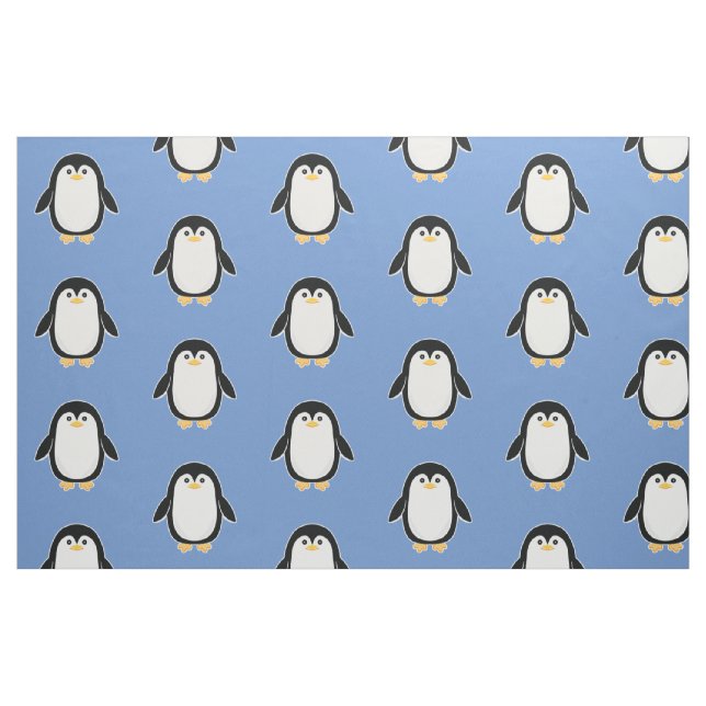 Baby-Pinguin-Muster Stoff (Fat Quarter (45,7 x 55,9 cm))