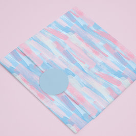Baby pink & blue Happy Mother Day Seidenpapier