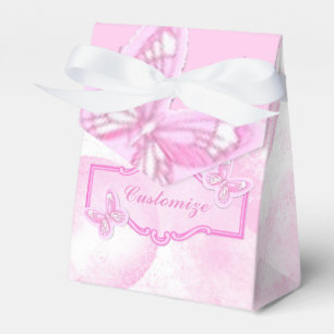 Baby Pink Butterfly Geschenkschachtel
