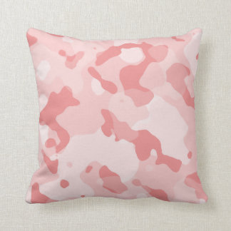 Baby Pink Camouflage; Camouflage Kissen