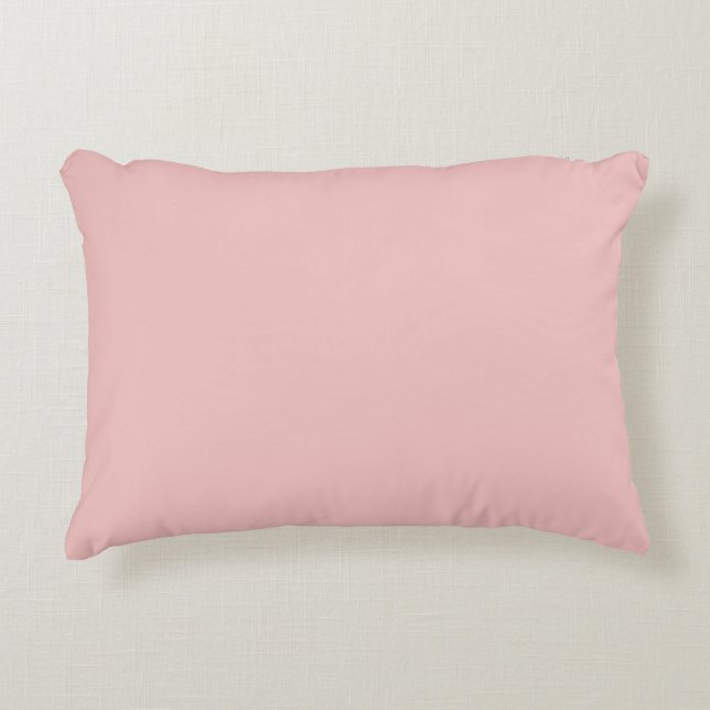 Baby Pink Dekokissen (Vorderseite)