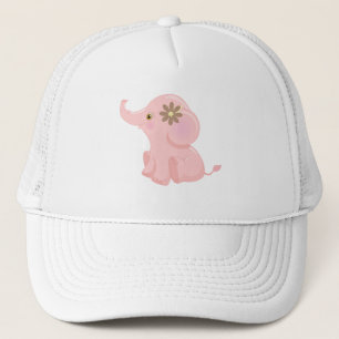 Baby Pink Elephant Truckerkappe
