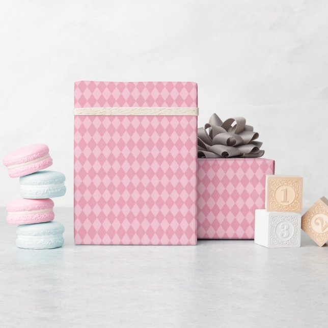 Baby Pink Geschenkpapier (Babyparty)
