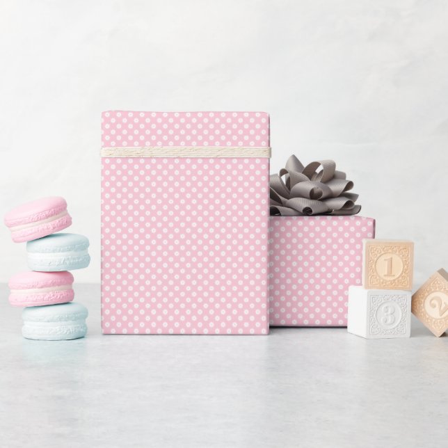Baby Pink Geschenkpapier (Babyparty)