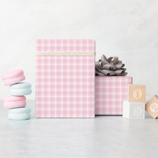 Baby Pink Geschenkpapier (Babyparty)