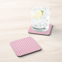 Baby Pink Gingham-Muster