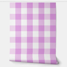 Baby Pink Gingham Tapete