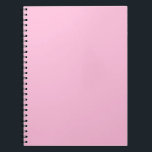 Baby Pink Notizblock<br><div class="desc">Baby Blue Solid Foto Notebook von Gerson Ramos.</div>
