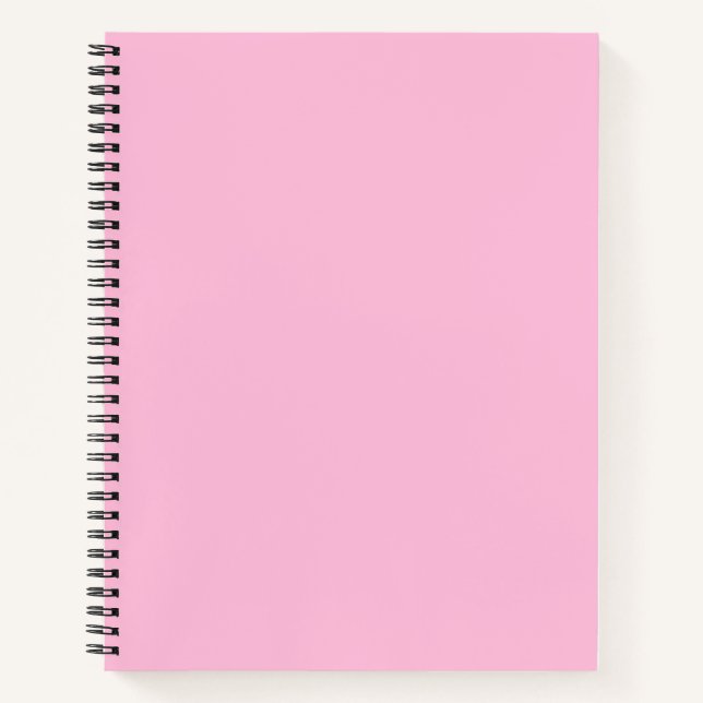 Baby Pink Notizbuch (Vorderseite)