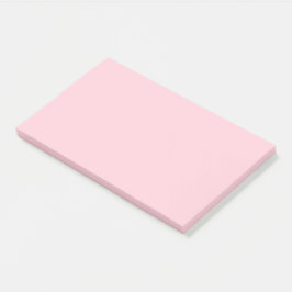Baby Pink Pastel Solid Color Post-it Klebezettel