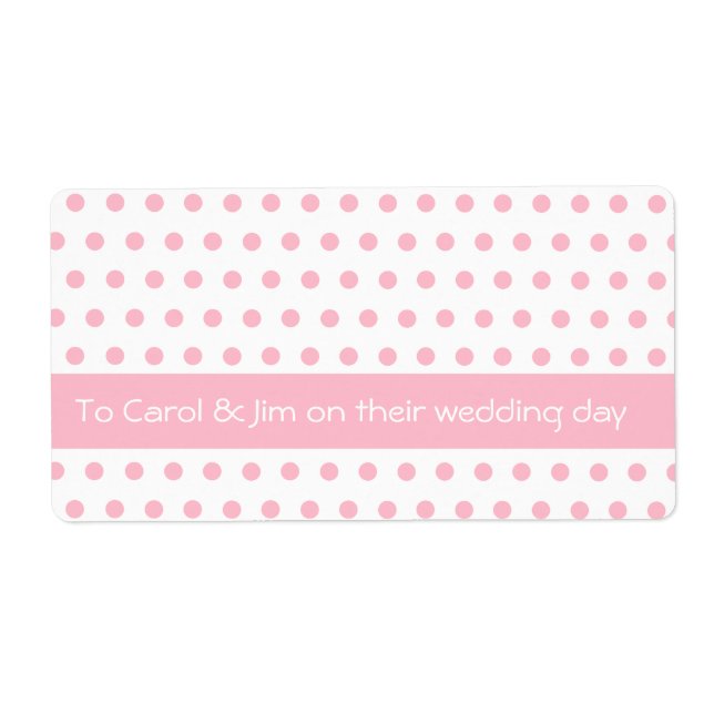 Baby Pink Punkt Pattern (Vorne)