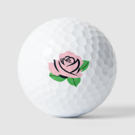 Baby Pink Rose Golfball